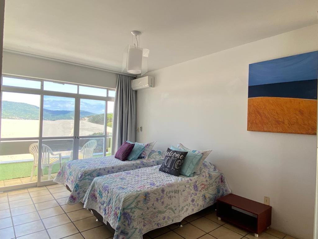 Pousada Das Dunas Via Praia Apart Hotel Florianópolis Rum bild